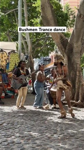 The dance of the San people, is commonly referred to as the Trance Dance or Healing Dance. #bushman