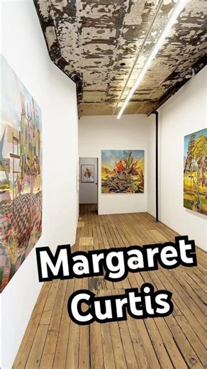 Margaret Curtis art exhibition tour at Post Times Gallery in NYC 2026 #art