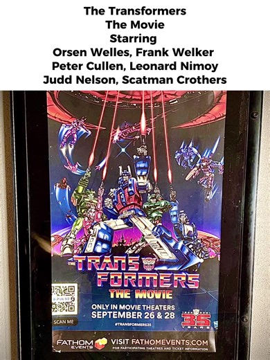 The Transformers The Movie Starring Orsen Welles, Frank Welker Peter Cullen, Leonard Nimoy Judd Nelson, Scatman Crothers #transformers #petercullen #optimusprime #movies #80sbaby