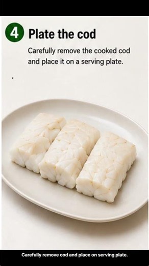 Easy Cantonese Steamed Cod in 45 Seconds | Chinese Steamed Fish Recipe #shorts