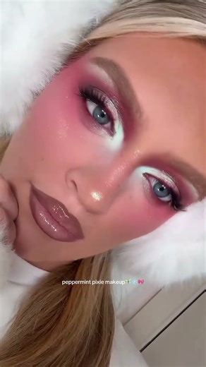 peppermint pixie makeup❄️