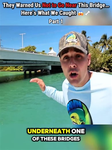 They Warned Us Not to Go Near This Bridge… Here’s What We Caught Part 1 #rawwfishing #fish #fishing #fyp #Vlog