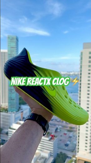 Nike ReactX Rejuven8: Nike ReactX Clog ⚡️ #Nike #SneakerBoxTech