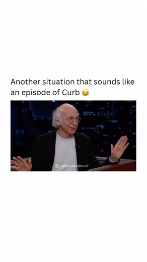 Larry David Clips on Instagram: "😂 Follow @larrydavidclip #curbyourenthusiasm #larrydavid"