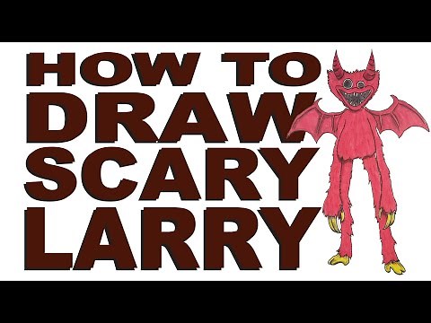 How to draw Scary Larry (Poppy Playtime)