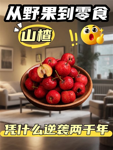 山楂其实挺甜的，但你永远尝不到