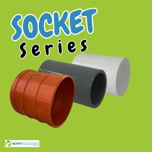 A plastic socket fitting is a type of pipe connector which inserted into the plastic pipe end to create a secure, permanent, and often leak-proof connection. #rowyhardware #rowypedia #plumbing #renovation #renovationproject #hardwarestore #hardwareshop #hardwareselangor #hardwaresemenyih #hardwarebangi #hardwarekajang #plumber #watersupply #pipes #fittings #bestcompany | Rowy Hardware Sdn Bhd