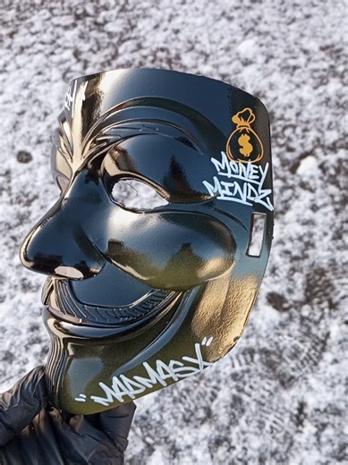 MadMasx ! .. Quality hand painted unique masks .. DM if ya looking #facemask #bespokedesign #customfacemask #fyp