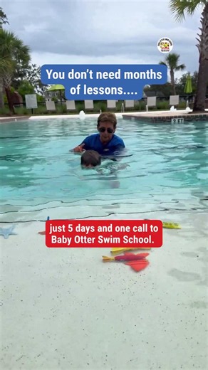 You Don't Need Months of Swim Lessons 🏊‍♀️💙 | Private Swim Lesson | Baby Otter Swim School