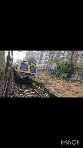 Mumbai Local Train Reaching Kanjurmarg Station | Central Railway Surprise View 🚆 l Indian railways