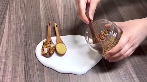 6pcs Measuring Spoons Set, Natural Acacia Wooden Measuring Spoons Includes 1/8 tsp, 1/4 tsp, 1/2 tsp, 1 tsp, 1/2 tbsp & 1 tbsp, Cute Teaspoon Tablespoon for Measuring Dry Ingredients