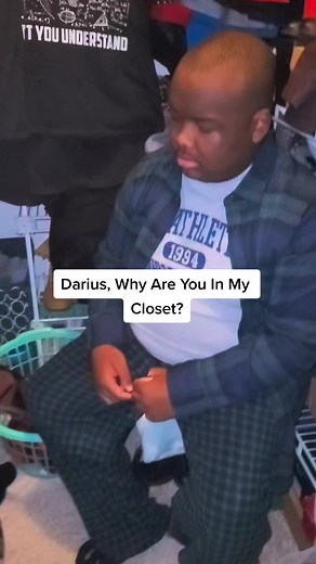 Exploring Darius' TikTok Adventures in the Closet