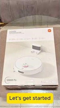 Xiaomi S40 Robot Vacuum Unboxing 🔥 10000Pa Power! #home #unboxing #interiordesign. Excellent value