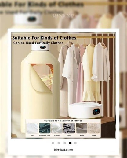 Portable Clothes Dryer Folded Electric Clothing Dryer Multifunctional Intelligent Timed Warm Laun...
