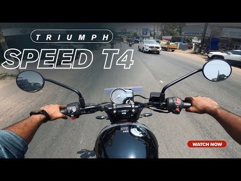 2026 Triumph Speed T4 400(350) Pov Test Ride | Shibin on Wheels | #triumph #speedt4 #triumphspeed
