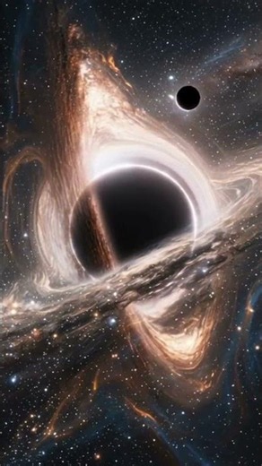 Black Hole Visualization That's Absolutely Insane #cosmos #astronomy