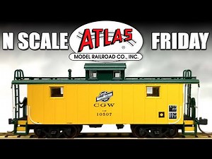 Chicago & Northwestern NE 5 Caboose Atlas N Scale Friday