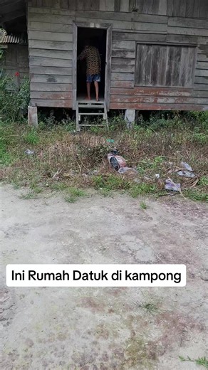 Ini kondisi rumah datuk di Kampong. #home #sad #cry
