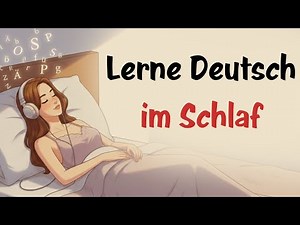Learn German While You Sleep 😴 Listen to and understand German while you sleep!