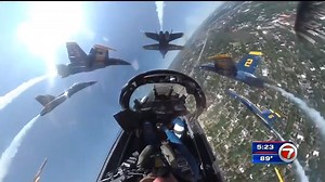 Blue Angels return to South Florida to perform at Fort Lauderdale Air Show - WSVN 7News | Miami News, Weather, Sports | Fort Lauderdale