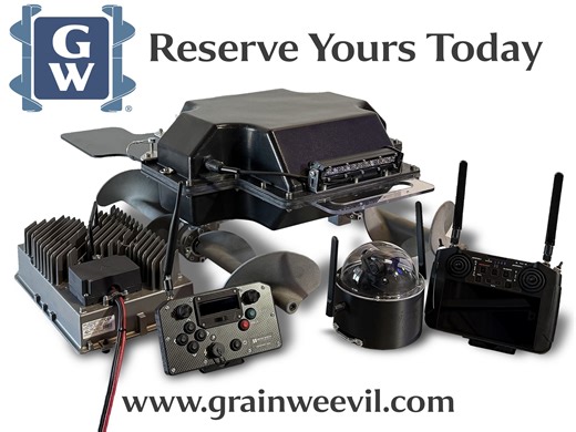Big news! Grain Weevil is launching our first-ever production robot package. For a limited time, farmers near a BinAssist partner can reserve theirs today for a September 2025 delivery. Visit www.grainweevil.com and 1) Locate Contact your BinAssist Partner, 2) Discuss your grain management needs, and 3) Schedule services or pre-order your robot. Brian's Precision Ag Aero Crop Solutions Lyons Sight Ag Solutions F3 Ag Services LLC L&R Ag Scott Ag Solutions, LLC Osborne Ag Services LLC Biosphere Dr