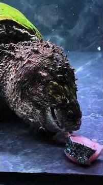 🔥 “Is This Turtle Dangerous or Just Misunderstood” #alligatorsnappingturtle #turtle