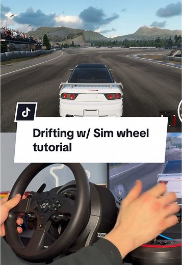 Drifting with a Sim Wheel: Essential Tutorial