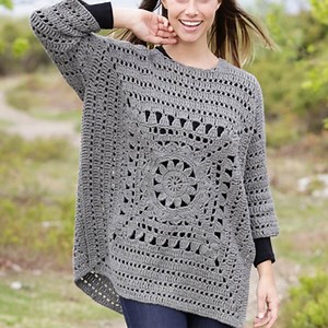 Crochet Sweater Pattern Pdf | Easy Pullover Tutorial | DIY Women | Digital Crochet| Sizes S-XXXL - Etsy