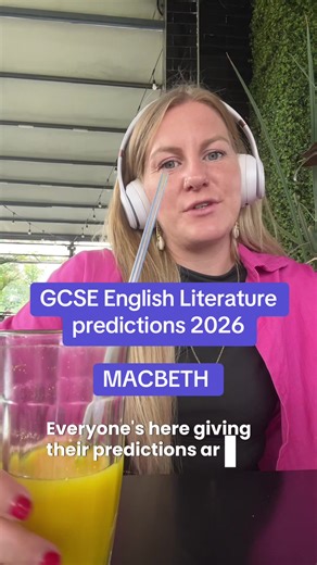GCSE English Literature Predictions for Macbeth in 2026