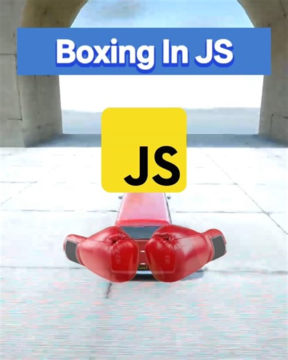 JavaScript Boxing Explained in Simple Hindi | Primitive vs Object #webdevelopment #coding #shorts