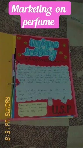 Marketing Management Project – Perfume 💐✨ #BSTClass12 #MarketingProject #SchoolProject