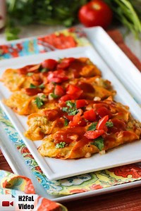 Cheese Enchiladas with Ancho Sauce