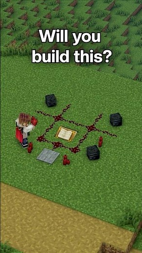 Minecraft Easy Halloween Ritual🎃 #minecraft