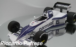 BEEMAX Riccardo Patrese, Brabham BT52, Team Fila Sport 1/20 完成品