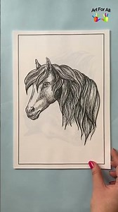 Realistic Horses (Vol. 2) Coloring Book Flip Through | Adult Coloring #art #coloring #coloringbook