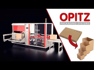 fully automatic Case Erector GO 795 - OPITZ Packaging Systems