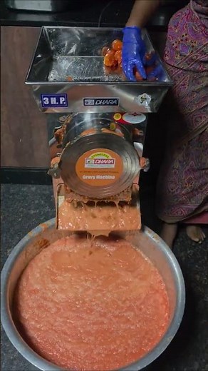 🔥 Manthena Kitchen Secret 🤯 How Fresh Tomato Puree Is Made Every Day! 🍅