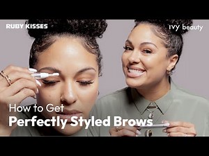 How to Use #Ruby Kisses Go Brow Brow Wax Styling Pencil for Perfectly Styled Brows