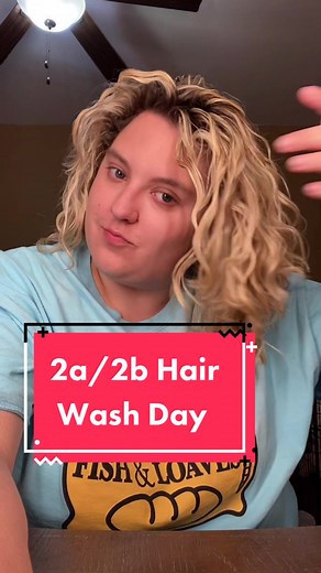 2A/2B Hair Wash Day Routine for Curly and Wavy Hair