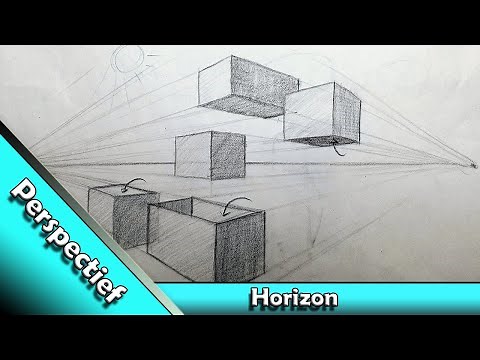 How to Draw Perspective and the Cube for Beginners