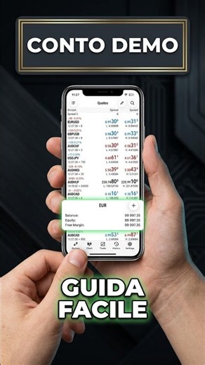 MetaTrader 5 (MT5) 📱 How to Start a Demo Trade