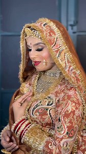 Bridal look demo in online course. Book now Muse @ Outfit @komika_rental_outfit | Mahek Mahajan Makeovers