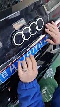 How to Install Audi LED Glowing Rear Emblem (Step-by-Step Guide)