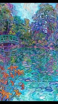 Retracing the Steps of Monet: Erin Hanson Explores Monet's Favorite Water Lily Farm
