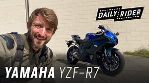 6.8K views · 68 reactions | Yamaha’s new R7 uses most of the same parts as its MT-07 sibling, but looks as racy as an R6. So, is the R7 tame and polite, or is it a track-ready weapon? Zack takes this new hybrid sport machine on his daily ride to find out. SPECS: MSRP: $8,999 Engine: 689 cc parallel twin Measured weight: 415 lb. / 188.2 kg Fuel tank: 3.4 gal. / 12.9 liters Seat height: 32.9 in. / 836 mm | RevZilla | Facebook
