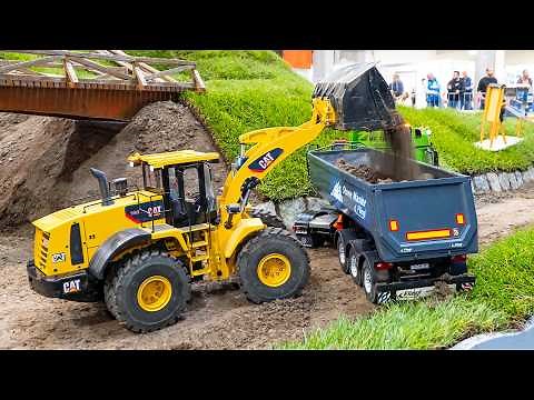 Amazing RC Trucks and Construction in Action!