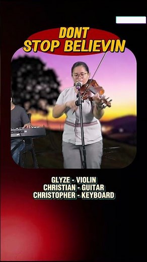 C2296 Don't Stop Believing #Journey #smalltowngirl #glyze #cebutroubadours #ngkhai #Ngenius