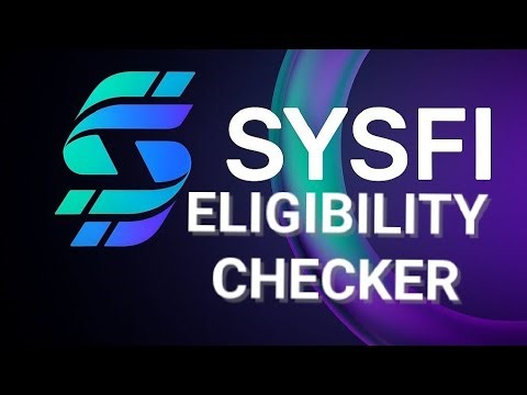 SYSFI - Eligibility Checker | Only 20% Users Are Eligible | Do This Now