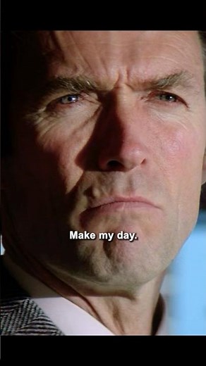 #movie #film 😎 "Make My Day" - The Line That Shook Cinema! 🔫💥 [Sudden Impact - 1983]
