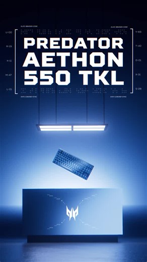 1.7K views · 30 reactions | What sets the vibe for your next win — custom colors or swappable keycaps? With the #PredatorAethon550 TKL, light up your setup with every color imaginable and game your way. | Predator Gaming | Facebook